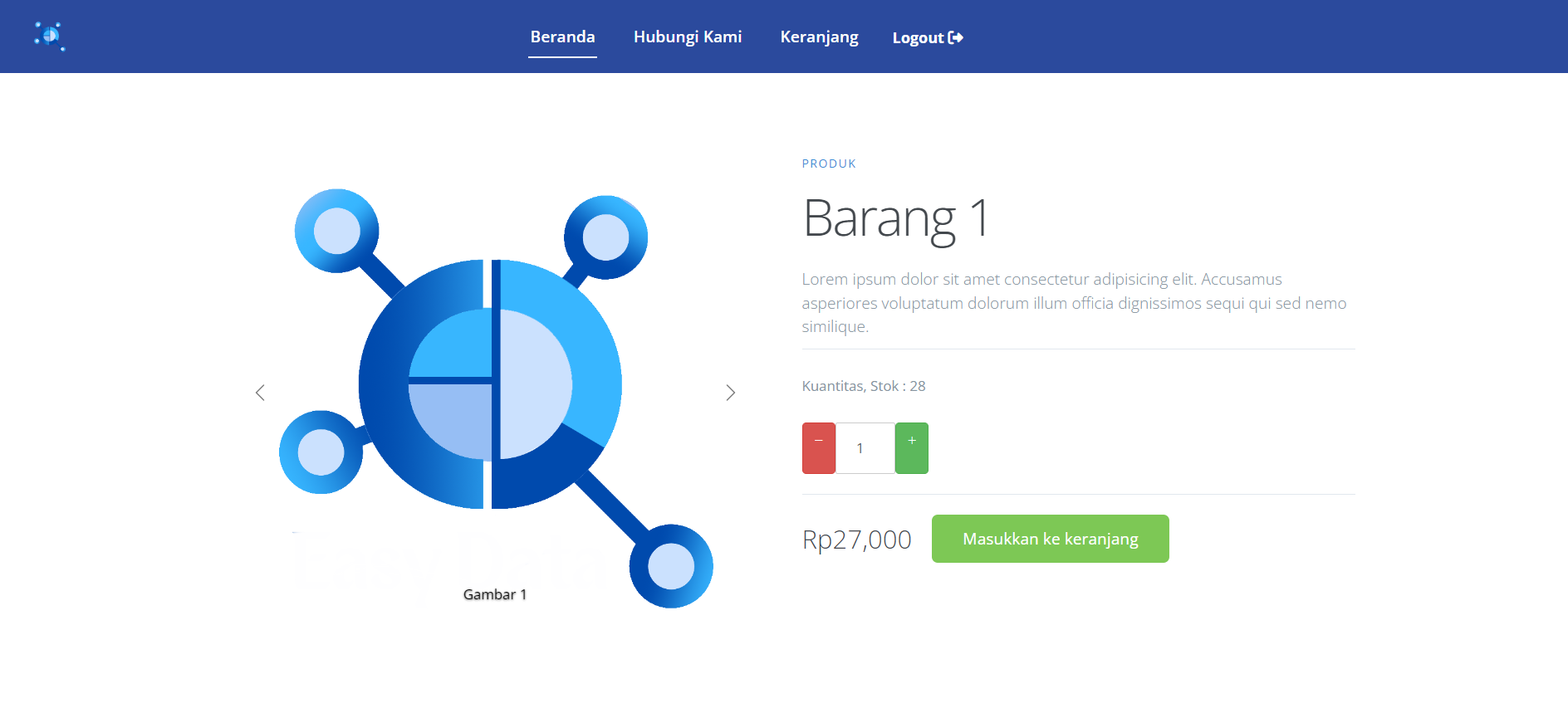E-commerce Easy Data